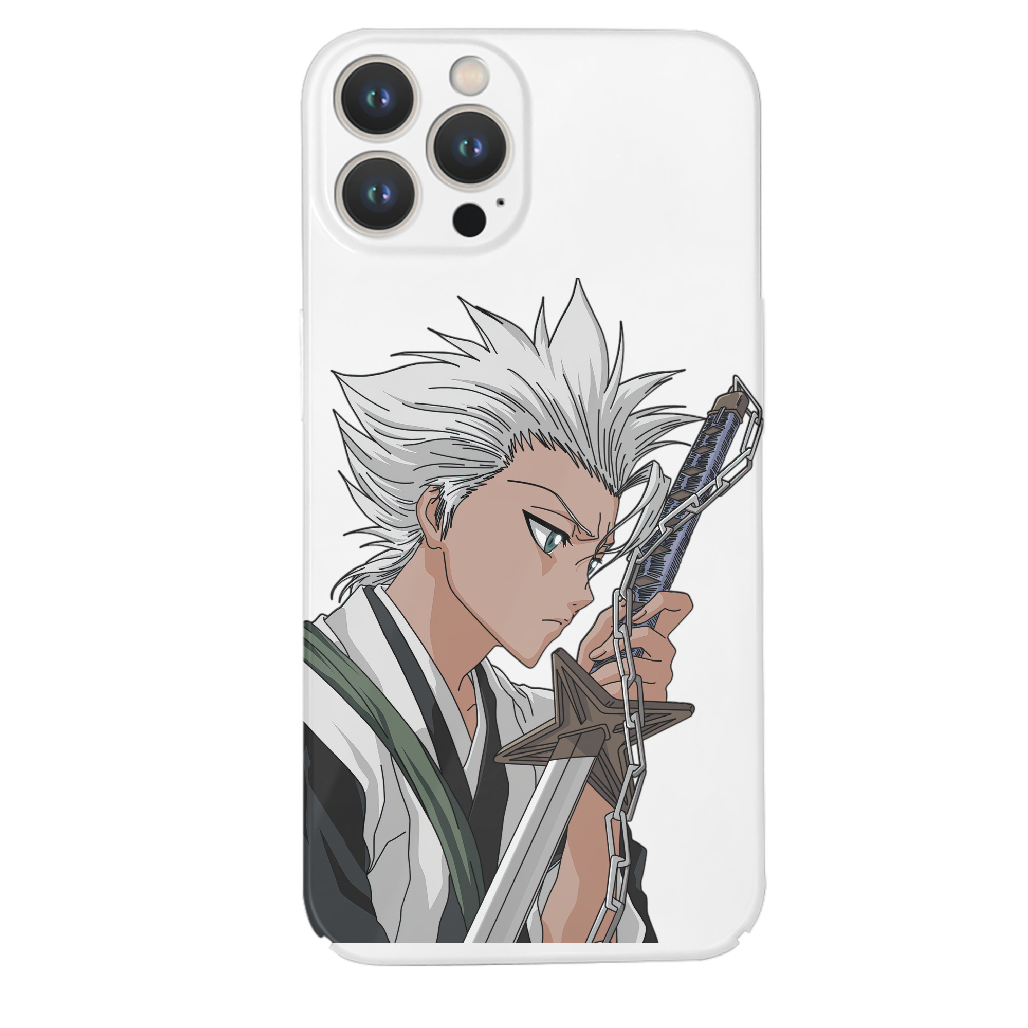 （画像用） ブリーチ 日番谷冬獅郎（ひつがや とうしろう） BLEACH Hitsugaya Toushirou 【iPhone 14シリーズ対応】ハードケース